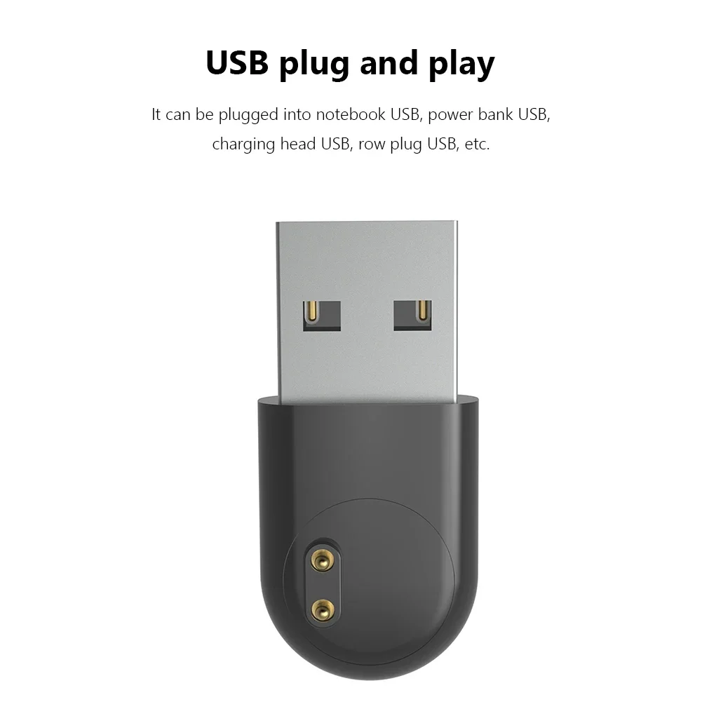 Smart Bracelet Charging Base Mini USB Charger for Xiaomi Mi Band 7 6 5 NFC Smart Bracelet Watch Charging Base