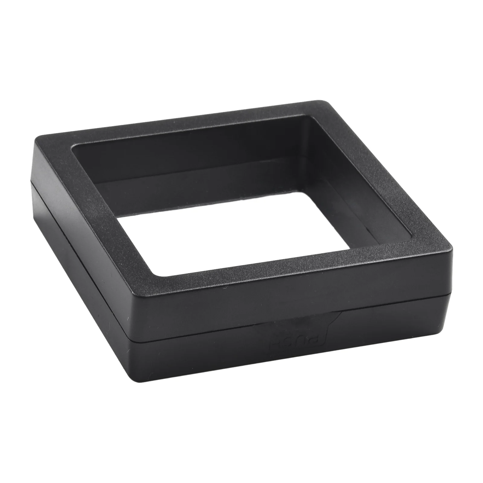 

Black ABS+TPU Film Display Box 3D Floating Frame Transparent Film 3D Floating Frame Display Case Holder Stand Box