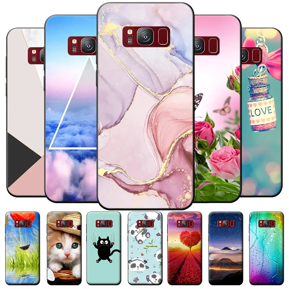 Custodia Per Samsung Galaxy S8 Custodia Per Telefono S8 Plus Cover Cover Morbida In Silicone Tpu Per Samsung S8 S8 Plus Custodia Protettiva Fundas