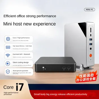 Intel Core i5 i7- Mini PC 4K Support Ultra Slim Micro Desktop Computer for Business Wi-Fi 6 + Bluetooth 5.2 2