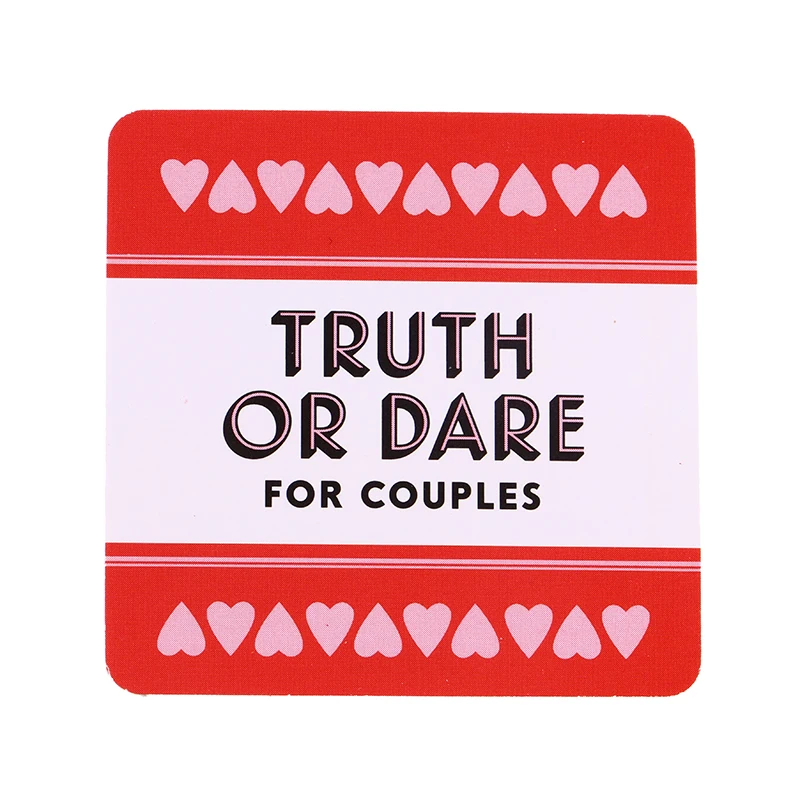 Truth or Dare for Couples 51 Questions Sexy Date Night Card Game for Naughty Adult Game Party