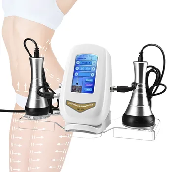 Massaggio Viso e Corpo con Cavitazione Ultrasuonica Multipolare e Radiofrequenza (4 Milioni di Hz) per Bruciare Grassi, Perdere Peso, Anti-Invecchiamento e Cura della Pelle