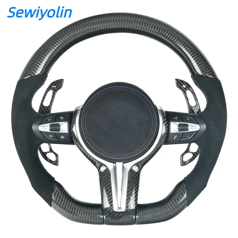 

Customized For BMW F30 F10 F15 F16 F32 X3 4 5 6-series steering wheel carbon fiber customization