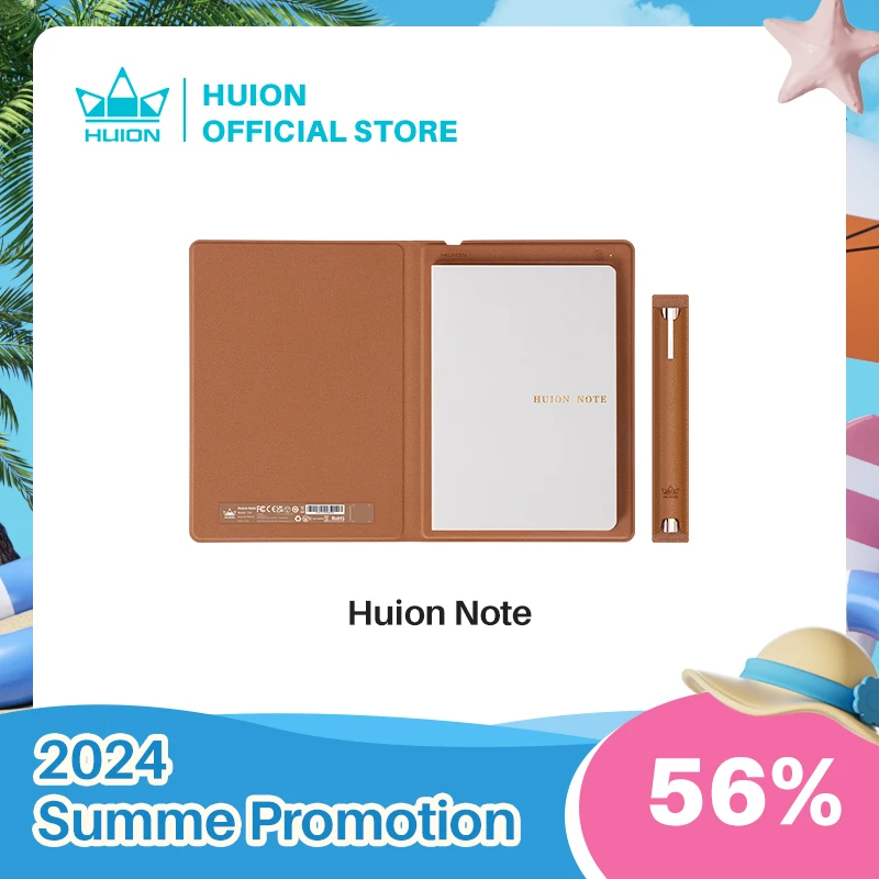 HUION-Note-2-in-1-Digital-Notebook-Drawing-Tablet-With-Battery-free-Pen ...
