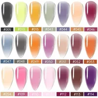Verhéritage à Ongles Gel Blanc Semi-Permanent, Colle pour Documents UV, Paillettes LED, Couche de Base Supérieure, 250g 4
