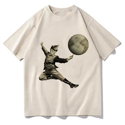 Women's Harajuku Summer O - neck Casual T - Shirt - The Happy Dictator Graphic Tee - XS (11179 - TEES - 1)