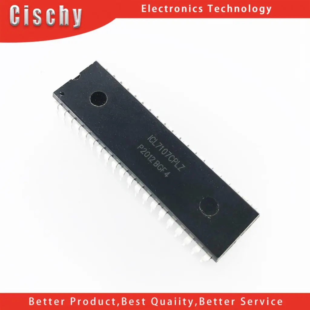 

ICL7107 ICL7107CPLZ DIP-40, 2 шт.