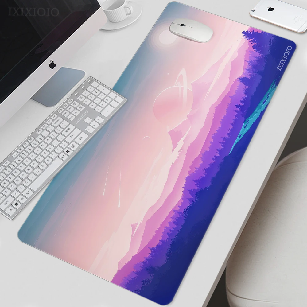 

Коврик для мыши Deep Forest Firewatch, игровой HD Коврик для мыши, размер XL, XXL, механический коврик для клавиатуры из натурального каучука, офисный мягкий коврик для мыши