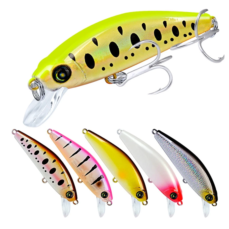 

1PCS Minnow Fishing Lure Artificial Hard Bait Bionic 3D Eyes 8cm 11g Floating Wobbler Crankbait Bass Trolling Fishing Tackle