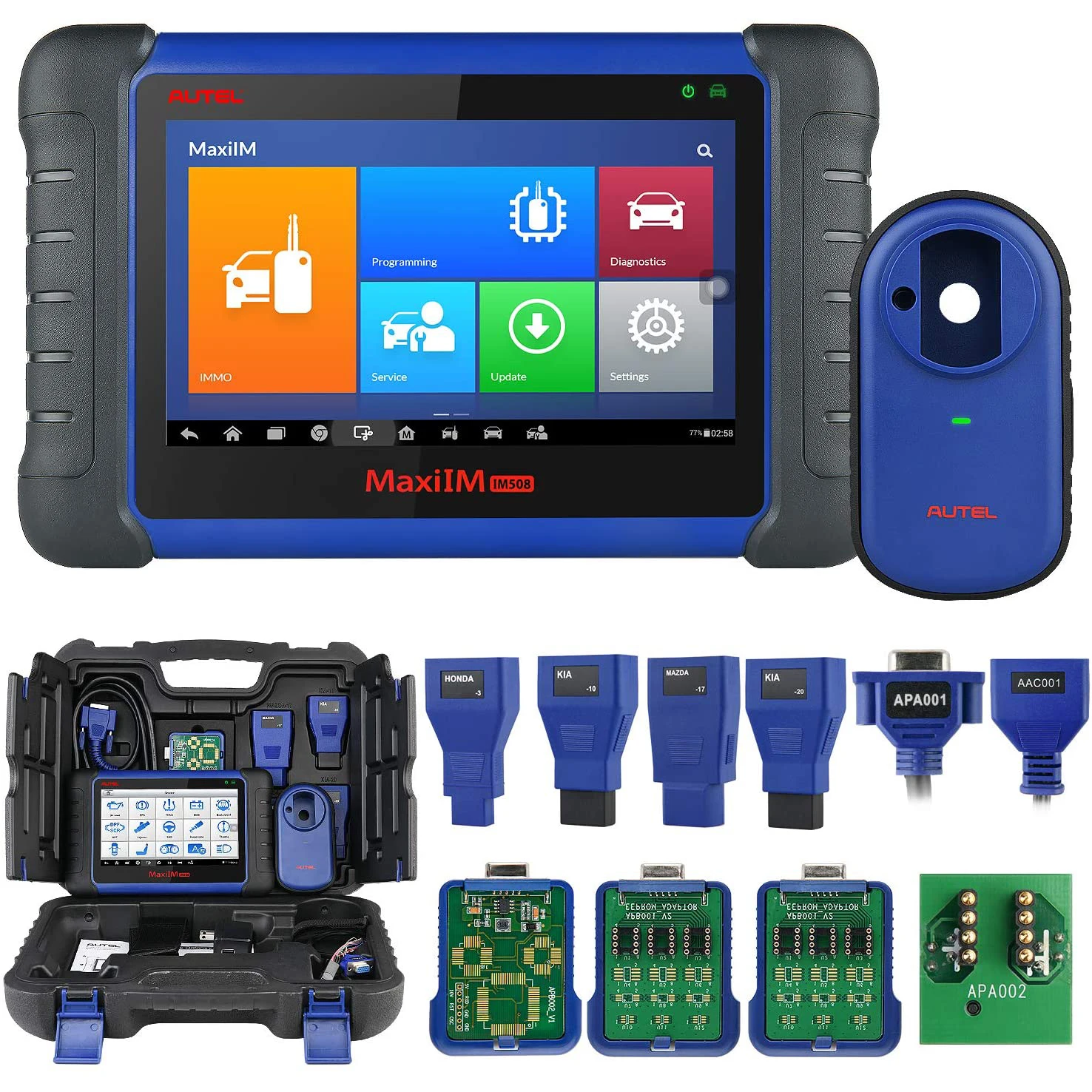 

2023 Autel IM508 XP400PRO Professional Key Programming Tool Automotive OE-Level Diagnostic Scanner 25+ Reset Service PK EZ400Pro