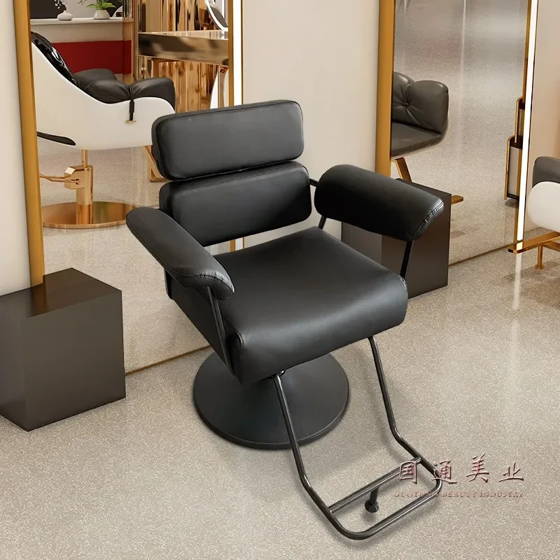 Swivel Shop Barber Chair Hair Salons Adjustable Hair Salon Chairs Fashionable Chairs Tabouret Estheticienne Saloon Furniture