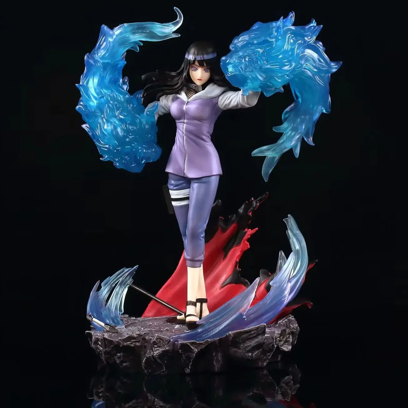 

Anime Naruto Shippuden Hyuga Hinata Gently Step Twin Lions Fist Ver. GK PVC Action Figure Statue Collection Model Kids Toys Doll