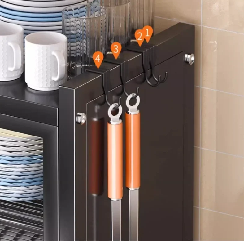 Kitchen Furniture Storage Cabinet For Efficient Organization Of Bowls Dishes Cups Tables