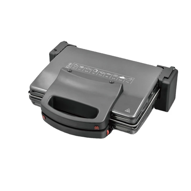 Panini Sandwich Maker Breakfast Machine Barbecue Sausage Household Burger Toast Cooking Utensils 2000W Electric Non Stick Pan