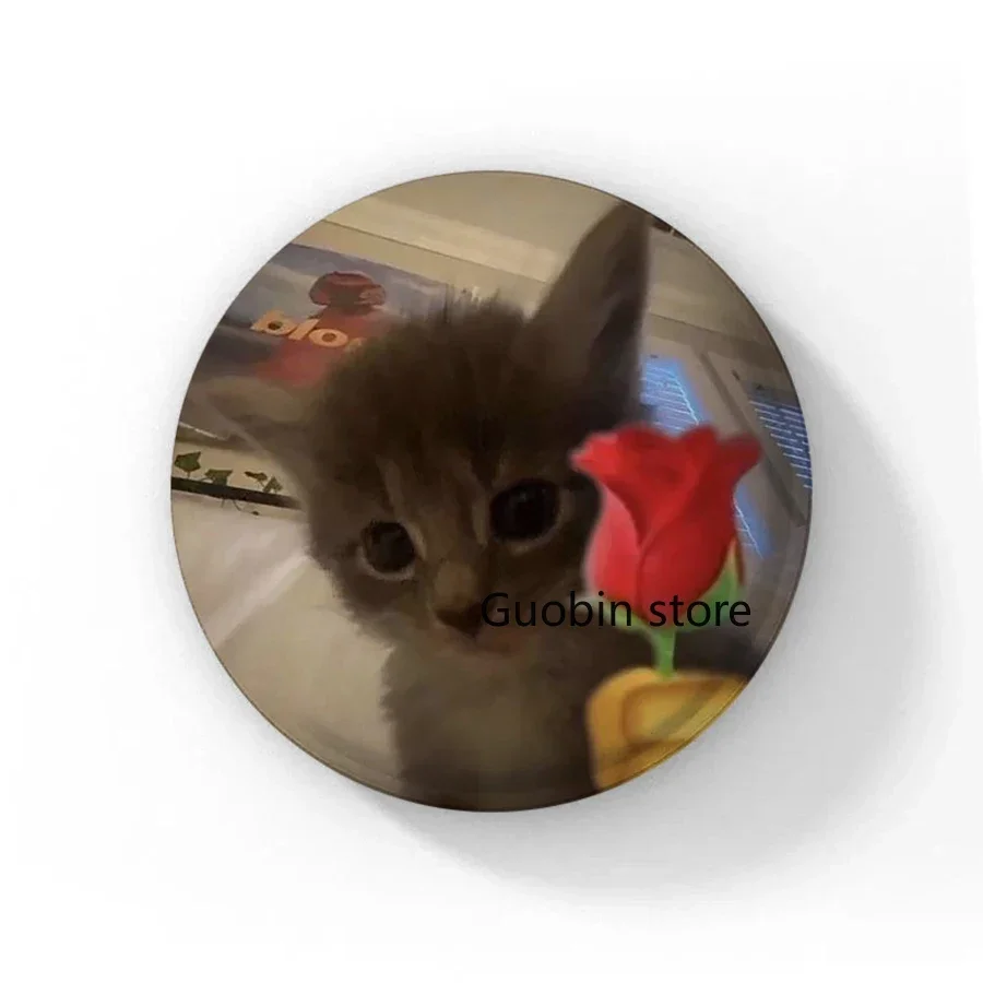 HFYZZ Lot De 15 Broches En émail En Forme De Chat Mignon Pour Sac à Dos, Vêtements, Sacs, Vestes, Chapeaux, Accessoires De Bricolage, Métal