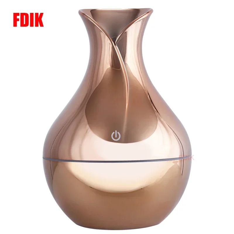 USB Aroma Essential Oil Diffuser Ultrasonic Cool Mist Humidifier Air Purifier 7 Color Change LED Night Light for Office Home