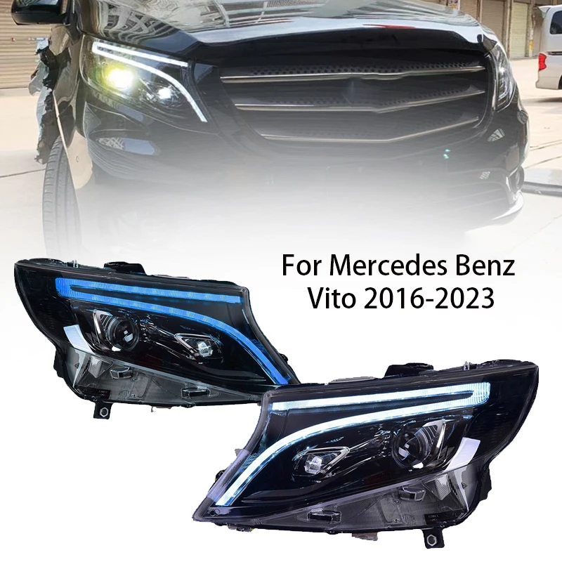 

2 шт., передние фары для Benz Vito 2016-2023 W447