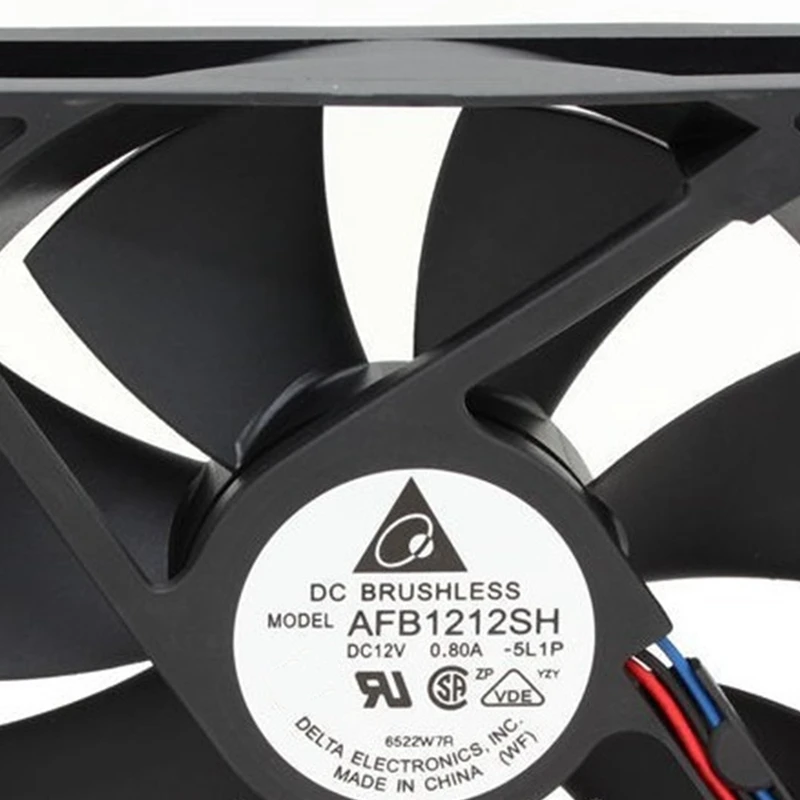 Cooler Fan AFB1212SH 12025 DC 12V 0.80A Cooling Fan 120X120x25mm Double Ball Bearing 3400 Rpm 113Cfm For Mining