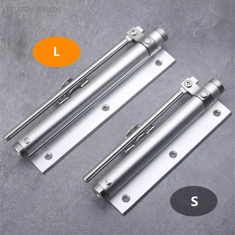 Home Invisible Door Hinge Automatic Closing Return Device Bedroom Door Spring Buffer Hinge Closers Indoor Hardware Supplies door closer
