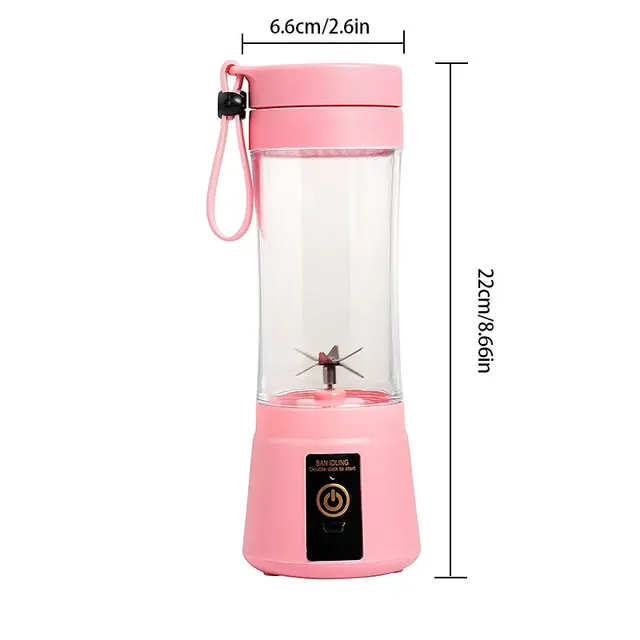 Portable and rechargeable mini blender