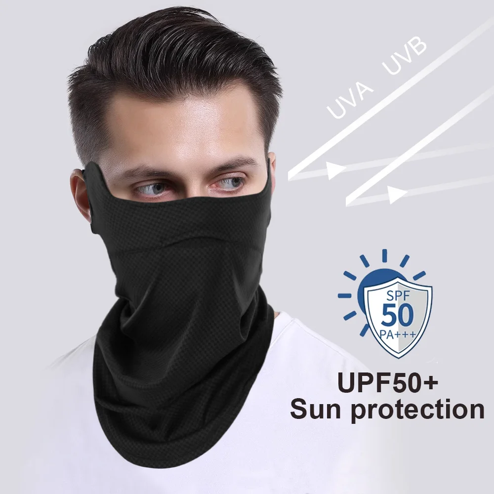 6-Pack Summer UV Protection Neck Gaiters – Cooling Breathable Face Cover For Hiking, Cycling, Outdoor Activities