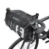 NEWBOLER NEW Bike Front Tube Bag Waterproof Bicycle Handlebar Basket Pack Cycling Front Frame Pannier Bicycle Accessories 1