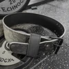 1 Pc Powerlifting Belt, Smooth PU Weightlifting Belt with No Pain No Gain & Power Bull, Gym Fitness Belt for Squat & Deadlift 4