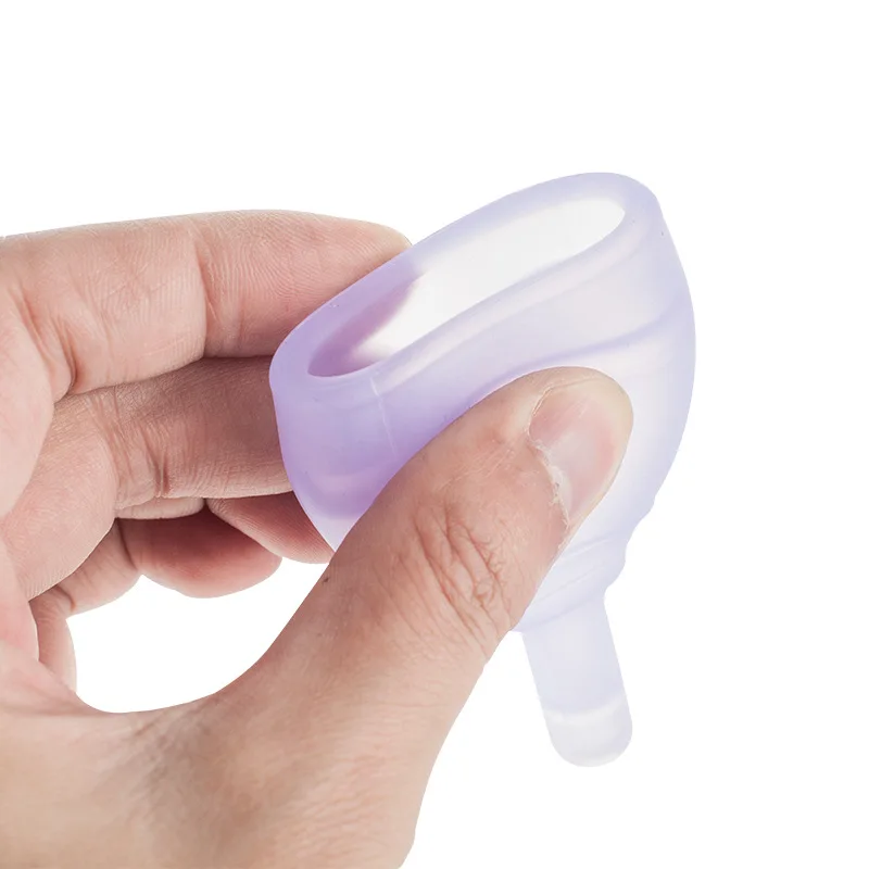 Medical Grade Silicone S L Size Menstrual Cup Feminine Hygiene Menstruelle Moon Period Cup Sterilizer Menstrual for Women