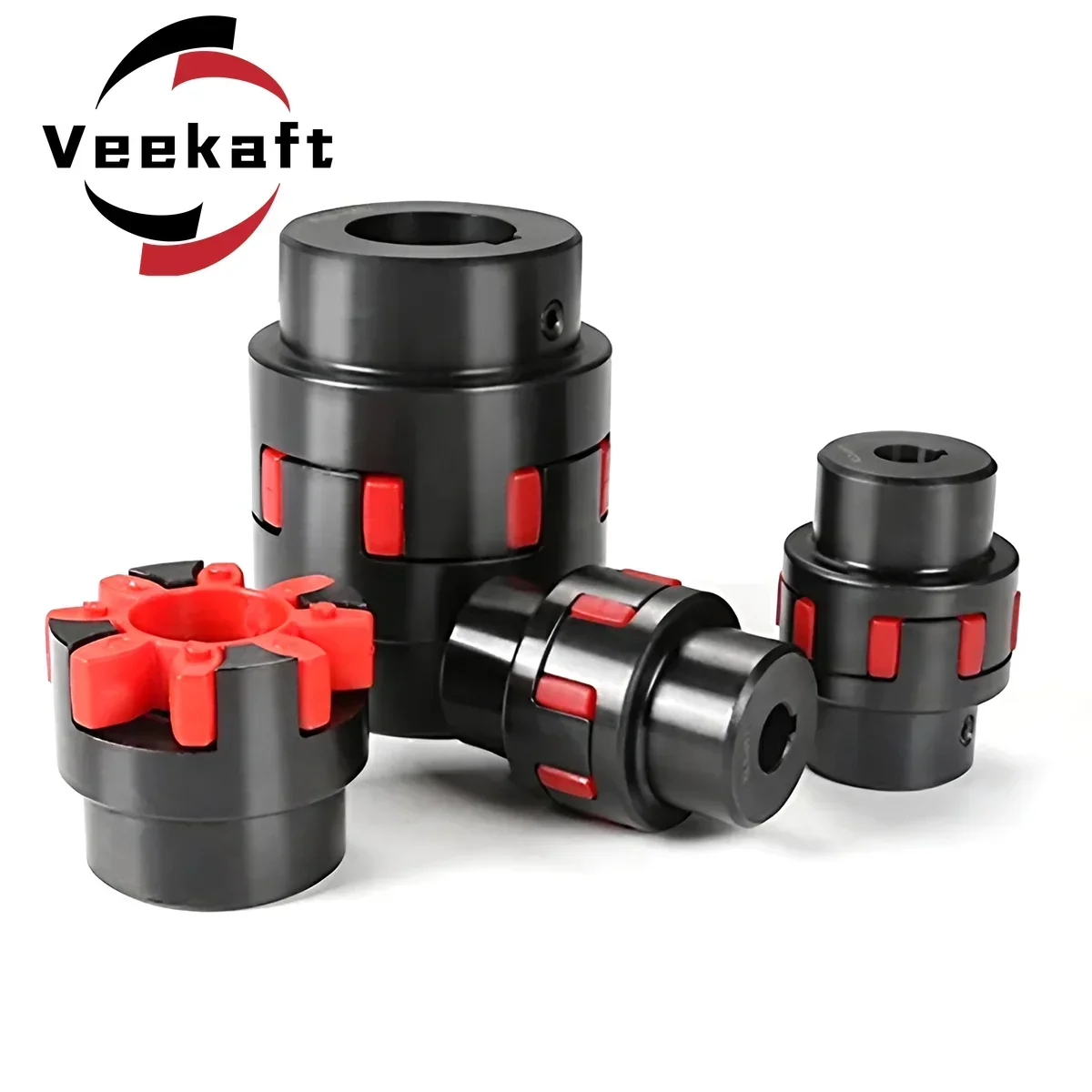 XL1 D40L66 1PC 8/10/12/14/16/18/20/24mm GR19 CNC Motor ballscrew Jaw spider plum steel Shaft Coupler Flexible Couplin shaft coupler flexible coupling shaft connector