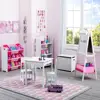 Children's Play Table and Chair Set with 2 Chairs Greenguard Gold Certified Safe Non Toxic Durable Easy Clean Fun Learning 6