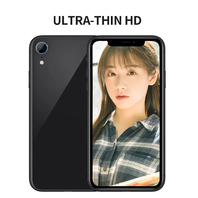 Ultra-Thin Tempered Glass Camera Lens Protector - Anti-Scratch HD Screen Film