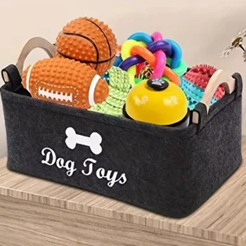Felt Pet Toy Storage 1