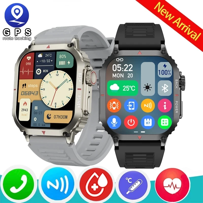 

Смарт-часы мужские с GPS, 1,95 дюйма, 330*385