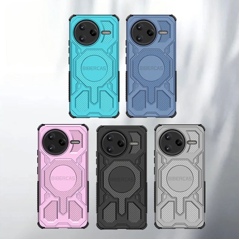 BIBERCAS Armor Shockproof Phone Case - Durable Protective Back Cover