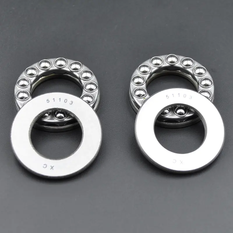 2pcs high quality plane thrust bearing 51100 51101 51102 51103 51104 51105 51106 51107 51108 51109 51110 Axial Ball Bearings image 2
