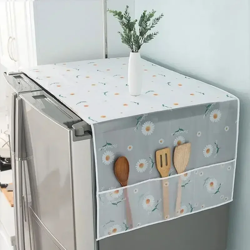 Refrigerator Dust Cover Storage Hanging Bag Single-door Double-door Storage Bag Towel dust cover