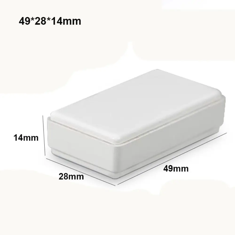 New ABS Plastic Enclosure Project Box Black White 10 Styles DIY Housing Instrument Case Waterproof Storage Case