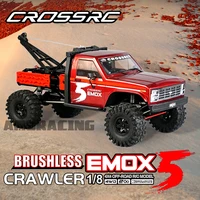 CROSSRC EMO X5 Foc Brushless 1/8 RC Remote Control Model Cars Off-Road Crawler 4WD Road Rescue Vehicle Adult Children's Toys 1