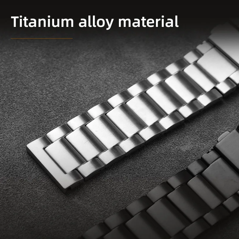 Titanium Alloy Universal Watch Strap - Sleek and Durable Bracelet