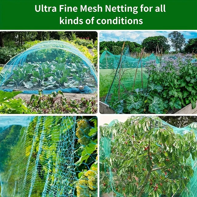 Anti Bird Netting Pond Pool Protection Net Mesh Garden Plant Fruit Tree Vegetables Flower Traps Netting Protect Pest Control 4
