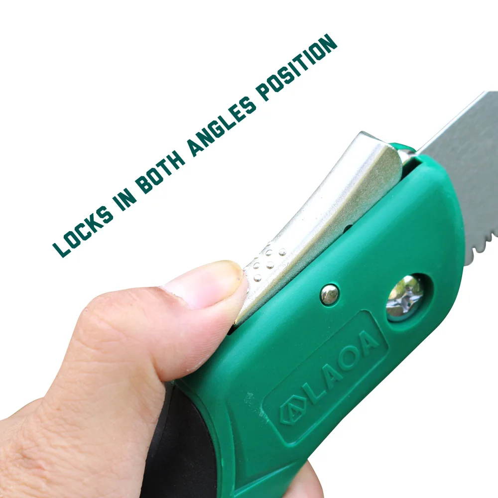 LAOA 10 inch 7T/9T/12T Wood Folding Saw Outdoor For Camping SK5 Grafting Pruner for Trees Chopper Garden Tools Unility Knife