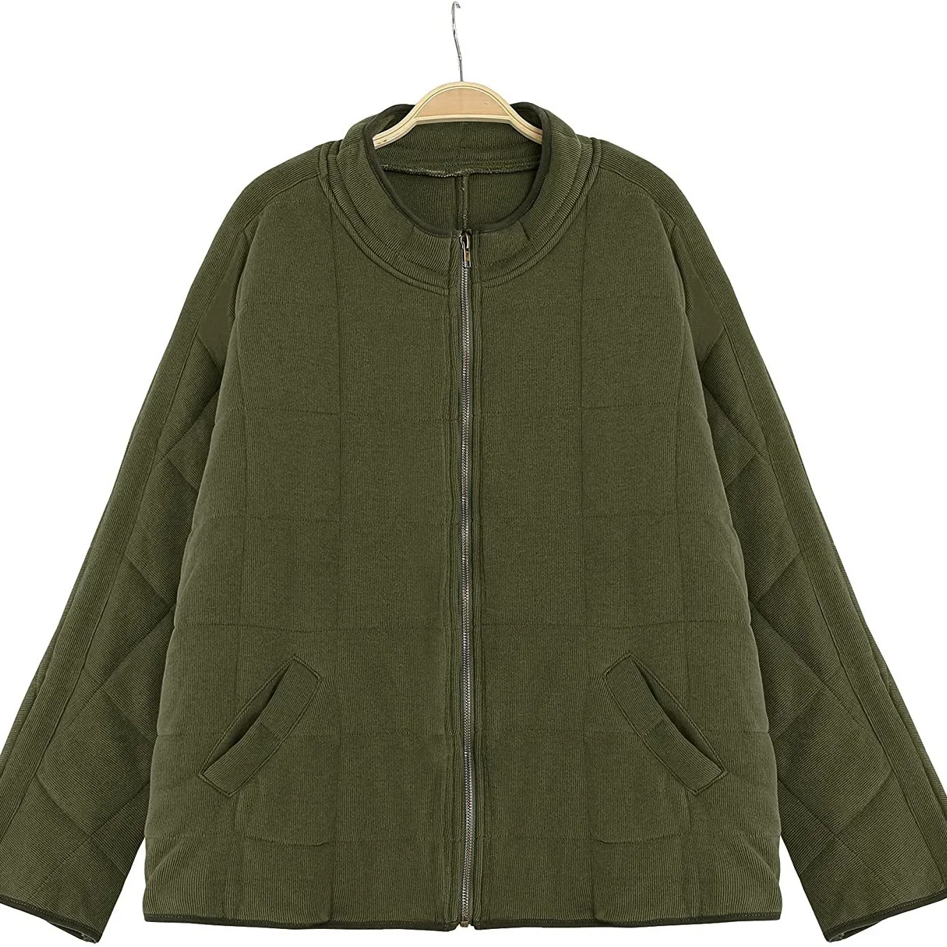 Female Ladies 2023 Casual Winter Warm Parkas Women Fashion Simple Coats Women Elegant Spring Soft Stand Collar Cotton Jackets