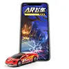 Cartoon  AR Speeding Car Toy Boys Girls Educational Sound and Light Induction Electric Toy Racing Children's Toys Birthday Gift 1