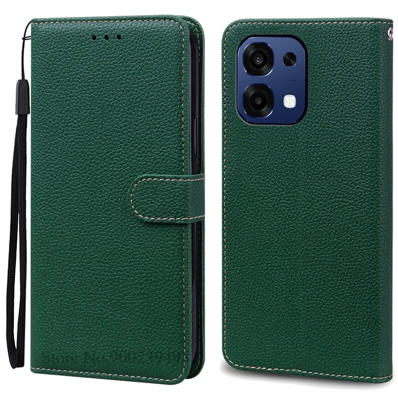 Shockproof Leather Flip Wallet Cover - Premium Protective Case