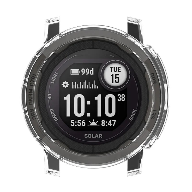 Replacement Frame Bracelet Cases Shell For Garmin Instinct 2 Smartwatch Cover Instinct 2S TPU Protector Case Watch Frame