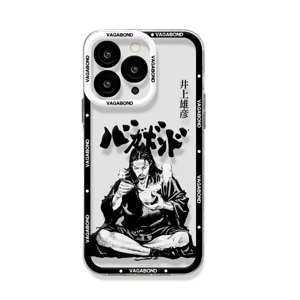 Vagabond Manga Soft Silicone Transparent Phone Case