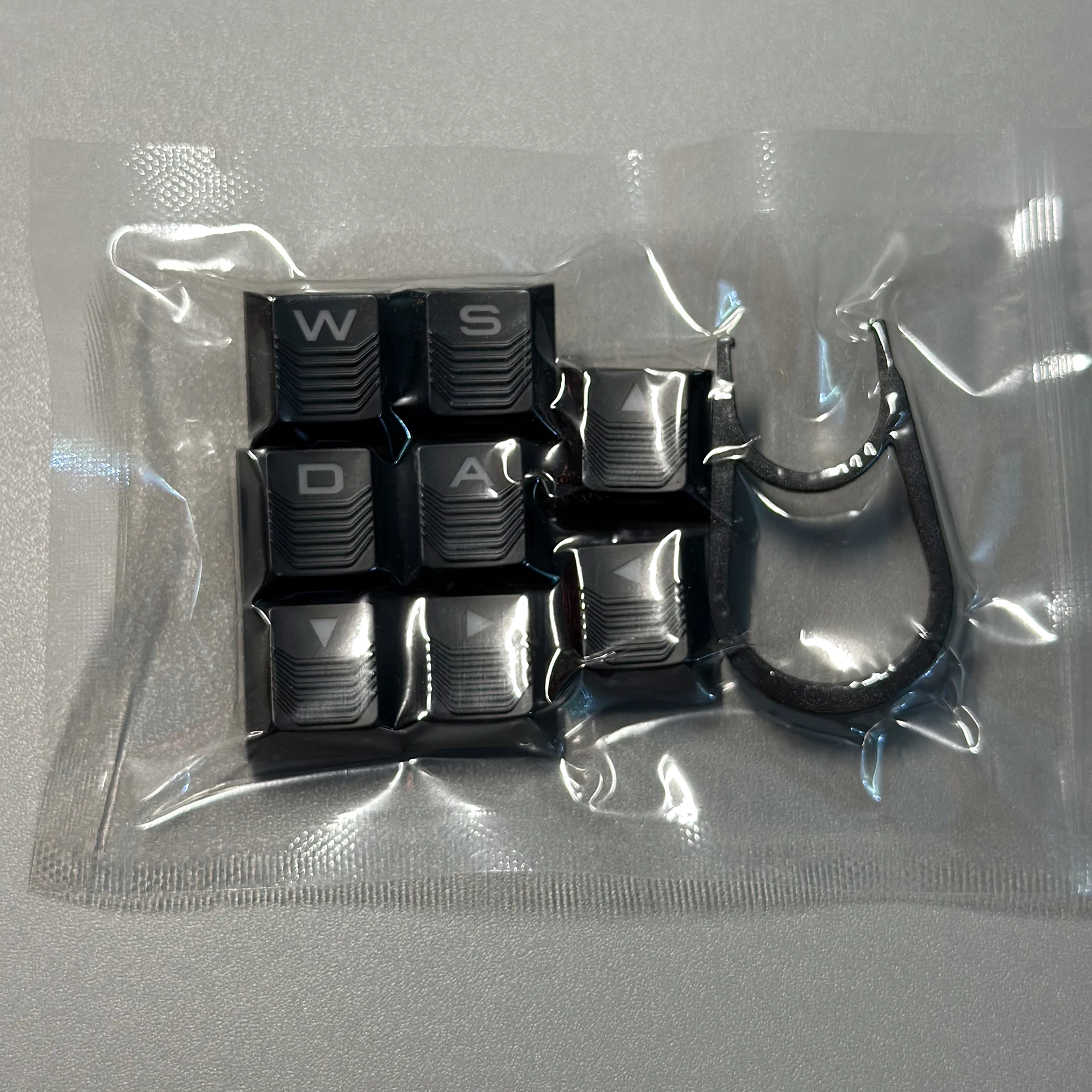 Texture Tactility Backlit WASD Keycaps+Arrow Keys,Replacement for Cherry MX 1.0/2.0S/3.0S/5.0/6.0/8.0/9.0 Mechanical Keyboards