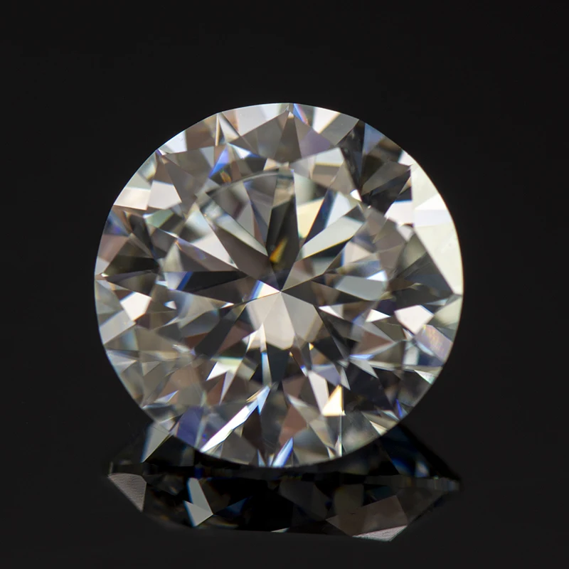 Wholesale Moissanite Stone 0.5ct-15ct D Color Round Cut Vvs1 Prices Gemstone for Moissanite Jewelry Making with GRA Certificate 5