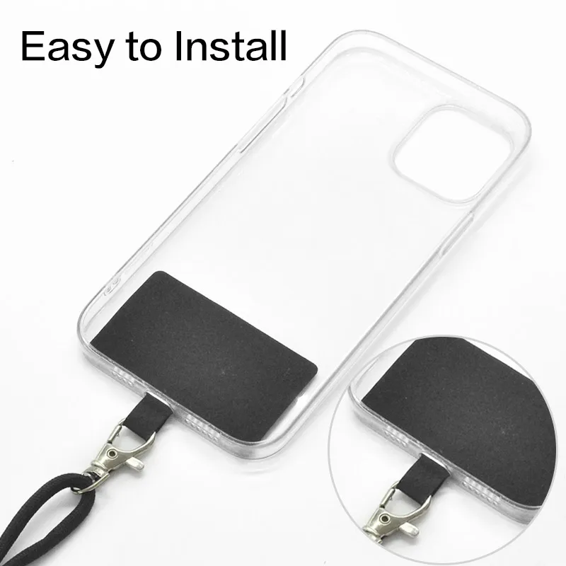 150cm 유니버설 조정 가능한 전화 매는 밧줄 스트랩 휴대 전화 교수형 밧줄 목 스트랩 Anti-lost Lanyards 휴대 전화 액세서리