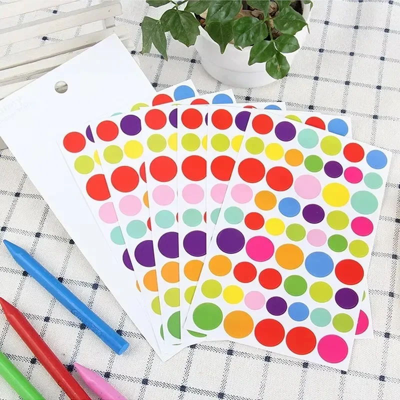Decorative Stickers DIY Scrapbooking Accessories 6pcs